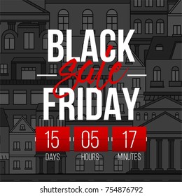 Abstract vector black friday sale layout background. For art template design, list, page, mockup brochure style, banner, idea, cover, booklet, print, flyer, book, blank, card, ad, sign, poster, badge.