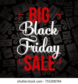 Abstract vector black friday sale layout background. For art template design, list, page, mockup brochure style, banner, idea, cover, booklet, print, flyer, book, blank, card, ad, sign, poster, badge.