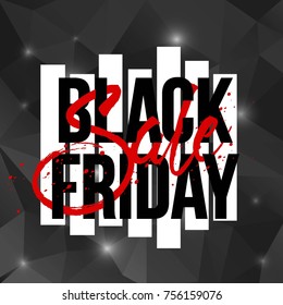 Abstract vector black friday sale layout background. For art template design, list, page, mockup brochure style, banner, idea, cover, booklet, print, flyer, book, blank, card, ad, sign, poster, badge.