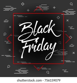 Abstract vector black friday sale layout background. For art template design, list, page, mockup brochure style, banner, idea, cover, booklet, print, flyer, book, blank, card, ad, sign, poster, badge.