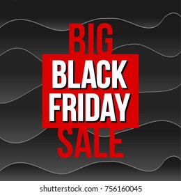 Abstract vector black friday sale layout background. For art template design, list, page, mockup brochure style, banner, idea, cover, booklet, print, flyer, book, blank, card, ad, sign, poster, badge.