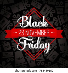 Abstract vector black friday sale layout background. For art template design, list, page, mockup brochure style, banner, idea, cover, booklet, print, flyer, book, blank, card, ad, sign, poster, badge.