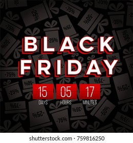 Abstract vector black friday sale layout background. For art template design, list, page, mockup brochure style, banner, idea, cover, booklet, print, flyer, book, blank, card, ad, sign, poster, badge.