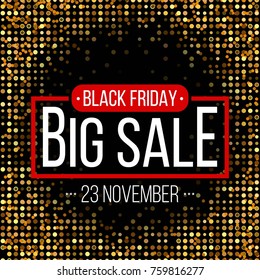 Abstract vector black friday sale layout background. For art template design, list, page, mockup brochure style, banner, idea, cover, booklet, print, flyer, book, blank, card, ad, sign, poster, badge.