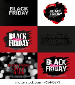 Abstract vector black friday sale layout background. For art template design,brochure, banner, idea, cover, booklet, flyer