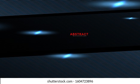 abstract vector black geometric background. line and light space . New texture for your design.