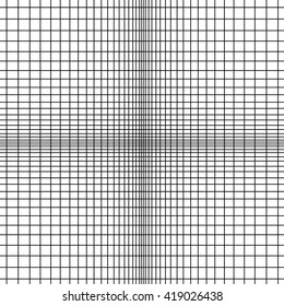 Abstract vector black and white monochrome pattern of intersecting vertical and horizontal lines.