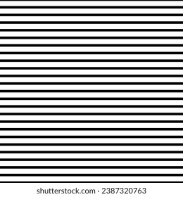 Abstract vector black and white texture with horizontal stripes.