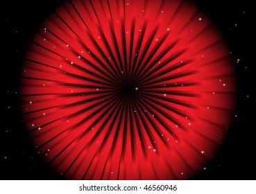 Abstract vector blast