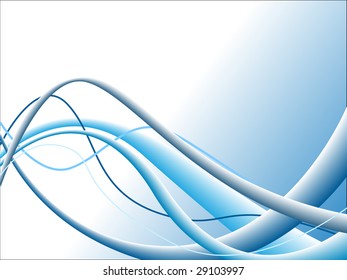 abstract vector blue background
