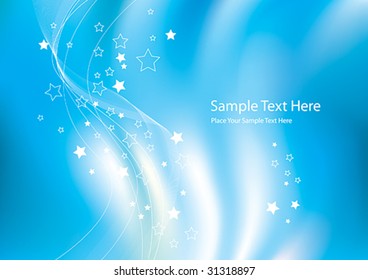 abstract vector blue background