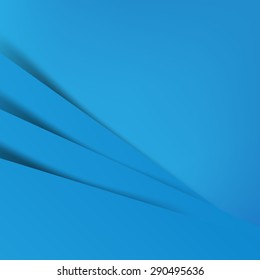 Abstract vector Blue background overlap layer and shadow - vector illustration eps10
