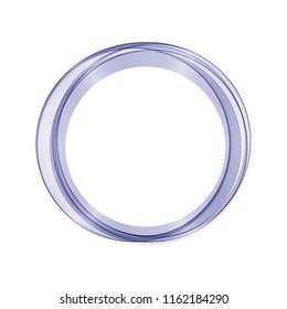 abstract vector blue circle. advertising layout
