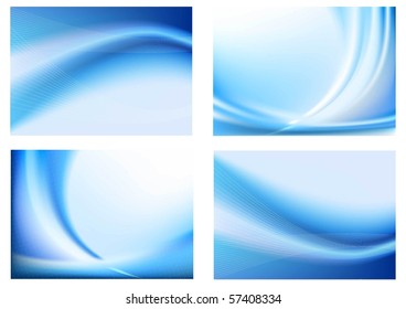 abstract vector blue color background