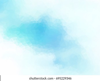 abstract vector blue geometric background