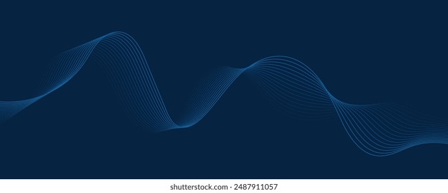 Abstract vector blue technology background. EPS10
