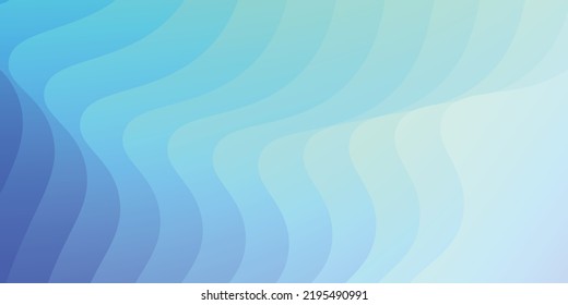 abstract vector blue wave background