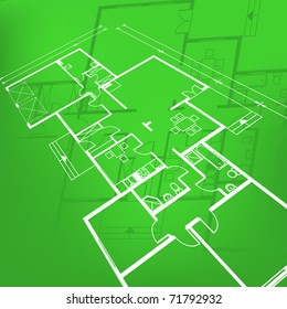 abstract vector blueprint background. EPS10