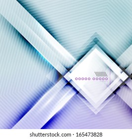 Abstract vector blur lines geometric shape background for business, technology, presentation, template