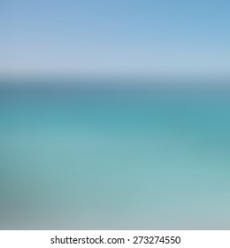 Abstract vector blurred background. Colorful pattern with blurred texture and pleasant colors.Blue sky and azure, turquoise sea. Use for light fresh design.