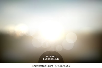 Abstract vector blurred background. Minimalistic wallpapers. Natural concept