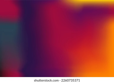 Abstract vector blurred background, smooth gradient texture color. Pattern for card, postcard, fons, presentation, print. Dark palette