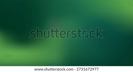 Abstract vector blurred gradient mesh background in green. modern design vector ilustration