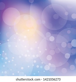 Abstract vector blurry shining background.