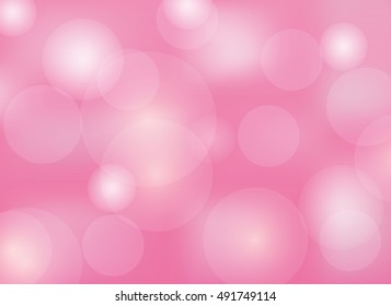 Abstract vector bokeh background