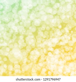 Abstract vector bokeh blurred gradient texture. Template for banner and message and social media post