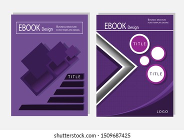 Abstract  vector book design, Business brochure flyer template design.