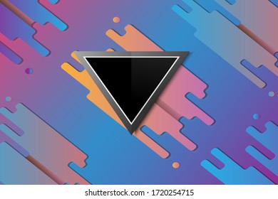 Abstract vector with bright colors showing Suitable for use as a background or to decorate various styles.