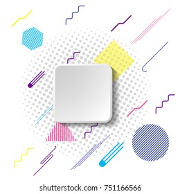Abstract vector. Bright illustration.