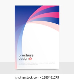 Abstract Vector Brochure Design. Creative Vector Brochure Mockup. Campaign Brochure Templates. EPS10