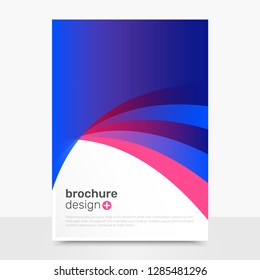 Abstract Vector Brochure Design. Creative Vector Brochure Mockup. Company Brochure Templates. EPS10