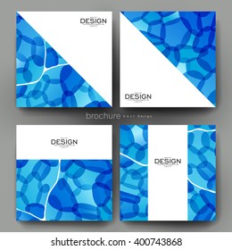 abstract vector brochure template. Flyer Layout. Creative modern design