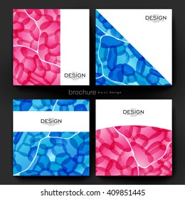 abstract vector brochure template. Flyer Layout. Creative modern design