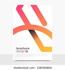 Abstract Vector Brochure Templates. Creative Vector Brochure Mockup. Business Brochure Design. EPS10