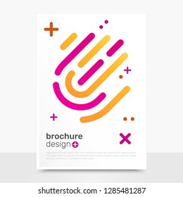 Abstract Vector Brochure Templates. Professional Vector Brochure Mockup. Business Brochure Design. EPS10