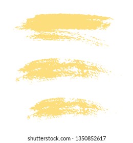 Abstract vector brush stroke