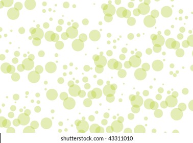 abstract Vector Bubbles background with pattern design, vector illustration