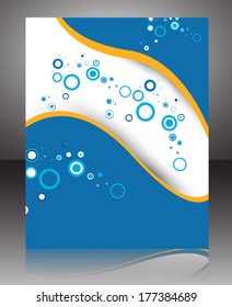 abstract vector business brochure