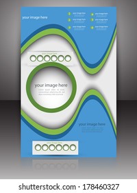 abstract vector business brochure