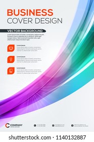 Abstract vector business brochure cover or banner design templates. Business flyer or poster with abstract background