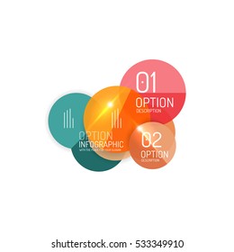 Abstract vector business geometric infographics for workflow layout, diagram, number options or web design
