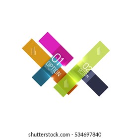 Resumen de infografías de negocio de vectores para diseño de flujo de trabajo, diagrama, opciones de número o diseño web