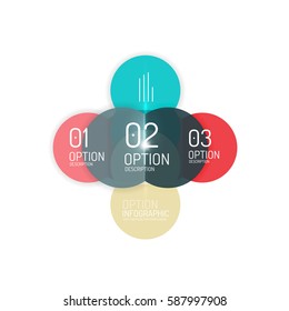 Abstract vector business geometric infographics for workflow layout, diagram, number options or web design