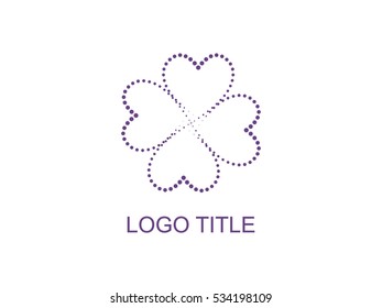 Abstract vector business logo