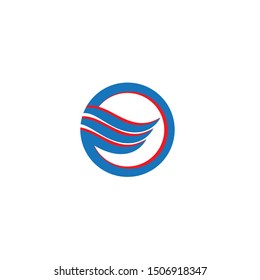 Abstract vector business logo concept illustration
