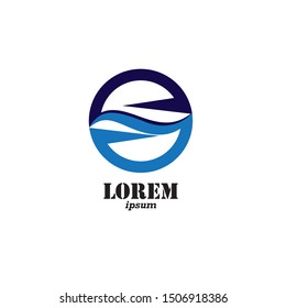 Abstract vector business logo concept illustration
